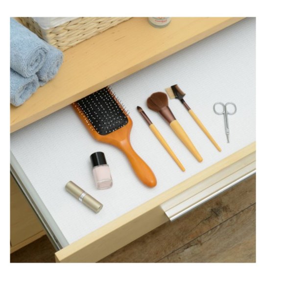 NWT - CON-TACT No-Slip Grip, Non-Adhesive Cushioned Shelf Liner - White 18"x4' - Picture 5 of 7